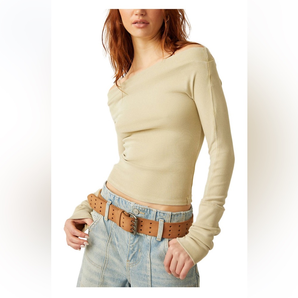 FREE PEOPLE We The‎ Free Gigi Long Sleeve Top, Size MEDIUM